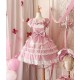 Mademoiselle Pearl Bow Rabbit Tops Blouses Aprons Skirts JSKs and Ops(Reservation/Full Payment Without Shipping)